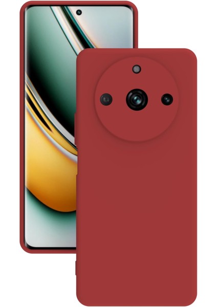 Realme 11 Pro Uyumlu Kılıf Kamera Korumalı Silikon Zore Biye Arka Kapak