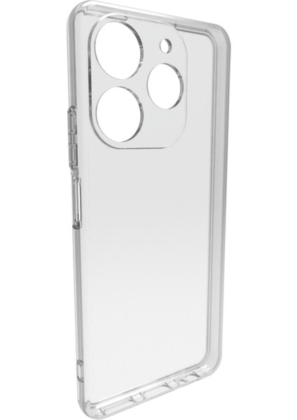 Tecno Spark 10 Pro Uyumlu Kılıf Kamera Korumalı Silikon Zore Biye Arka Kapak