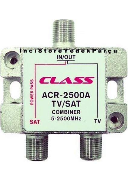 Acr 2500A Class Uydu Anten Çanak Tv Kablo Sat 5-2500 Mhz Combiner