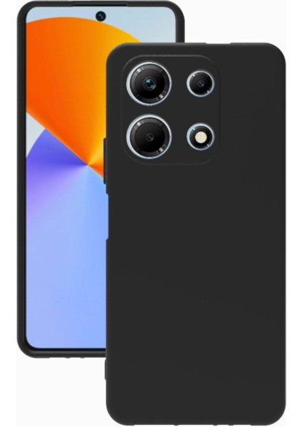 Infinix Note 30 Uyumlu Kılıf Kamera Korumalı Silikon Zore Biye Arka Kapak