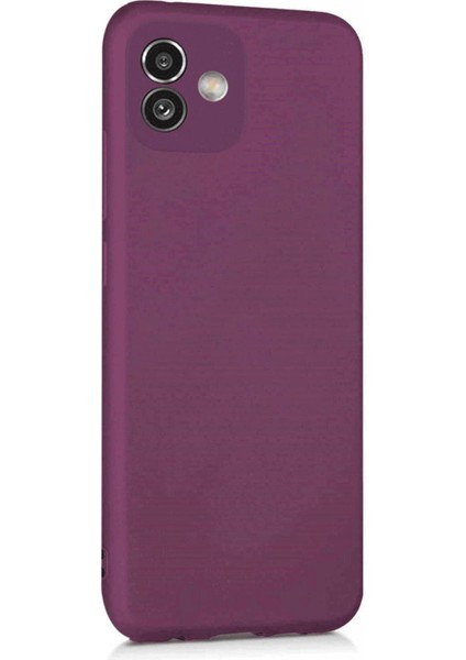 Samsung Galaxy A04E Uyumlu Kılıf Kamera Korumalı Silikon Zore Biye Arka Kapak