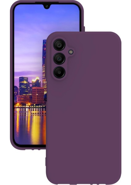 Samsung Galaxy A15 Uyumlu Kılıf Kamera Korumalı Silikon Zore Biye Arka Kapak
