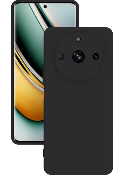 Realme 11 Pro Uyumlu Kılıf Kamera Korumalı Silikon Zore Biye Arka Kapak