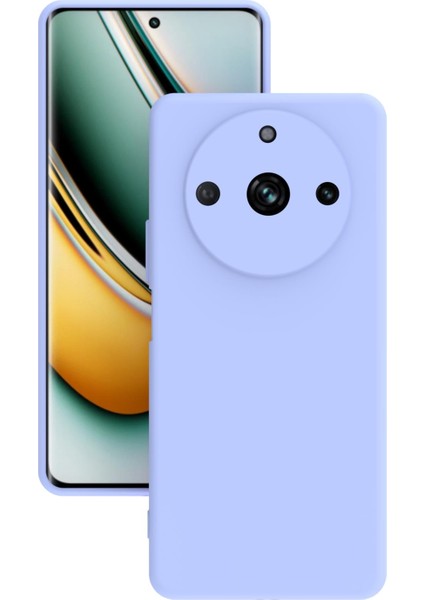 Realme 11 Pro Uyumlu Kılıf Kamera Korumalı Silikon Zore Biye Arka Kapak