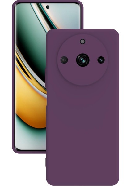Realme 11 Pro Uyumlu Kılıf Kamera Korumalı Silikon Zore Biye Arka Kapak