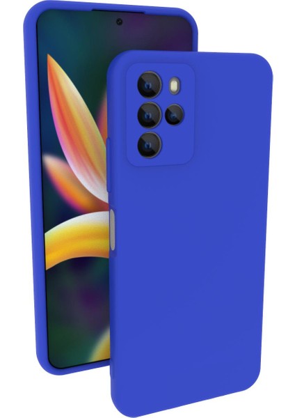 Omix X700 Uyumlu Kılıf Kamera Korumalı Silikon Zore Biye Arka Kapak