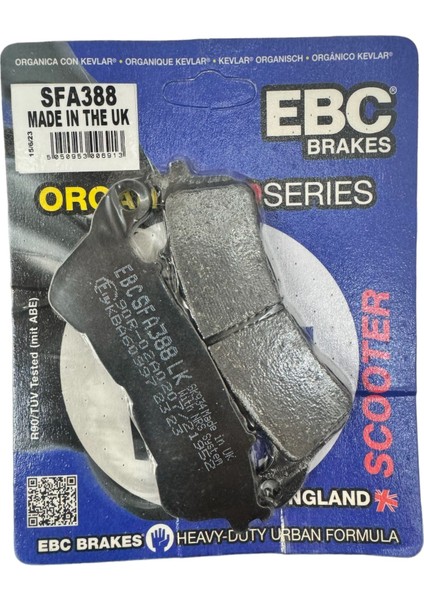 Ebc FA388 Fren Balatası Ebc