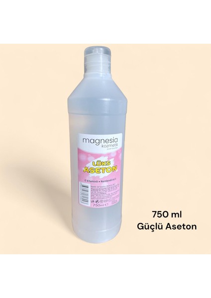 Lüks Aseton Ekstra Güçlü Kalıcı Ojede Etkili 750 ml