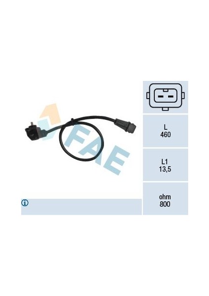 Krank Mil Sensörü Tempra 92-96 -Tipo 87-89 -Uno 70 92-95 1.4-1.6 7564592