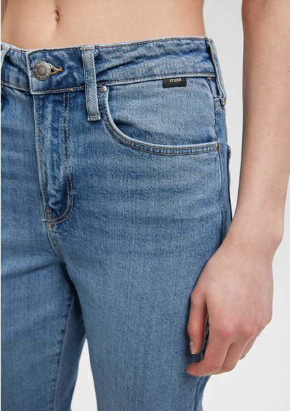 Cindy Classic Denim Vintage Açık Mavi Jean Pantolon 100277-87640