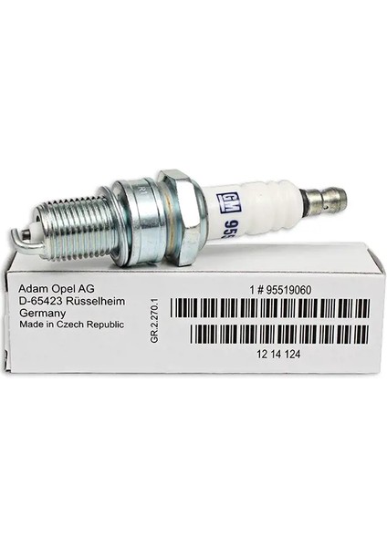 (4 Adet) Buji Tek Tırnak Opel Astra F 1992>1998 Vectra A 1989>1995 Opel Corsa B 1993>2002 Gm 95519060