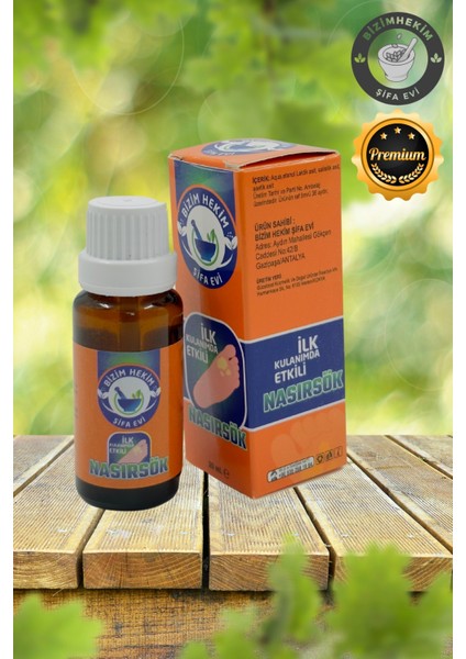 Ayak Bakım Sökücü Solüsyon İlk Kullanımda Etkili 1 Çift 20 ml