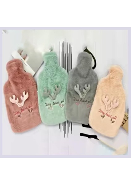 Geyikli Model Peluş Kılıflı 2 Litre Sıcak Su Torbası fırsatları