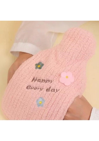 El Geçirmeli Örgülü Happy 1 Litre Sıcak Su Torbası fiyatları