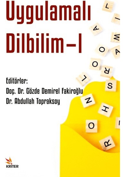 Uygulamalı Dilbilim 1 - Gözde Demirel Fakiroğlu