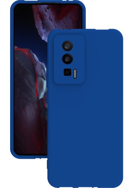 Xiaomi Poco F5 Pro Uyumlu Kılıf Kamera Korumalı Silikon Zore Biye Arka Kapak