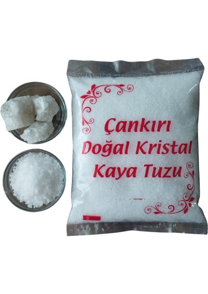 Ardan Store Tuz Baharat Öğütücü Değirmen ve Çankırı Kristal (Granül) Kaya Tuzu