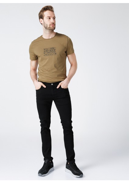 Erkek Düşük Bel Slim Fit Denim Pantolon L719HFAE_LUKE