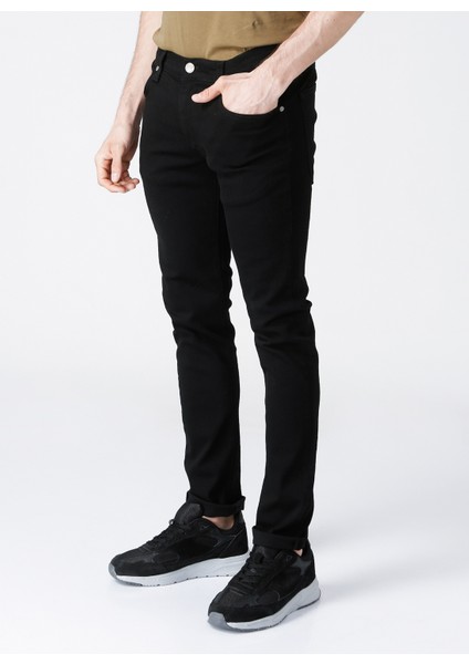 Erkek Düşük Bel Slim Fit Denim Pantolon L719HFAE_LUKE