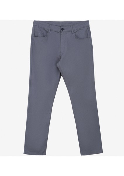 Gri - Mavi Erkek Pantolon 4A0124200093