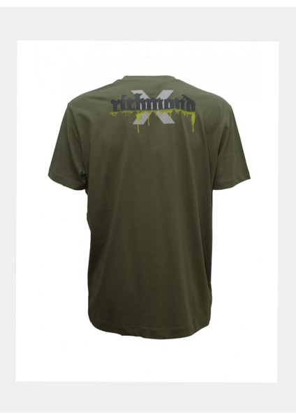 Bisiklet Yaka Yeşil Erkek T-Shirt UMP24056TS fiyatları