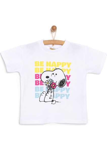 Snoopy Tshirt Kız Bebek