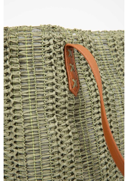 Kadın Büyük Hasır Çapraz Çanta W7294AZNS indirimleri