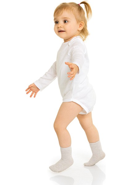 5li Beyaz Body Uzun Kol Unisex fiyatları