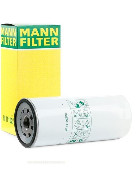 Yağ Filtre Volvo CH230 F10 F12 F16 F6 F7 Fm 10 12 7 9 10 Nh 12 Nl 10/12 4645499 W11102/36 Mann