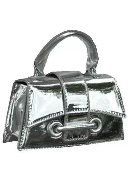 2024 Yazında Yeni Stil, Bu Yılın Popüler Üst Düzey Niş Gümüş Boncuklu Zincir Omuz Çapraz Askılı Çanta (Yurt Dışından)