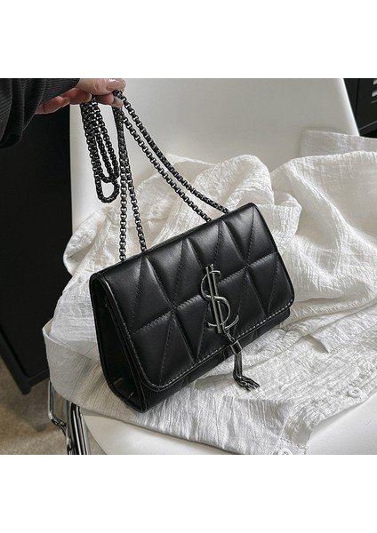 Yaz Yeni Stil Bu Yılın Popüler Moda Basit Omuz Çantası Rahat Banliyö Çantası Küçük Kare Çanta (Yurt Dışından)