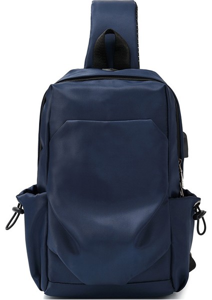Crossbody Çanta Yeni Iş Rahat Göğüs Çantası Erkek Açık Hava Spor Omuz Çantası Hafif Seyahat Bisiklet Spor Çantası (Yurt Dışından)
