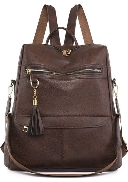 Büyük Kapasiteli Sırt Çantası, Çok Yönlü Kadın Sırt Çantası, Gündelik Seyahat Çok Amaçlı Sırt Çantası (Yurt Dışından)