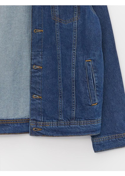 Gömlek Yaka Erkek Çocuk Jean Ceket modelleri