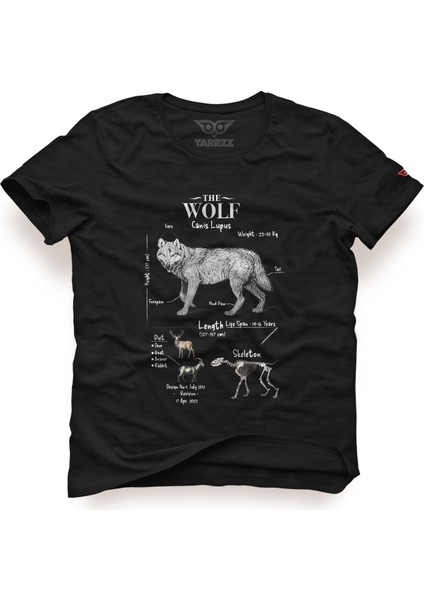 Anatomy Wolf Tasarım Tişört