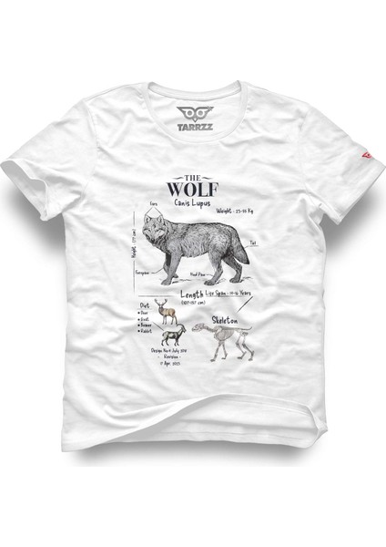 Anatomy Wolf Tasarım Tişört