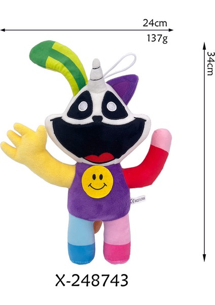 JeaLove Gülümseyen Yaratıklar Haşhaş Bebek Korku Oyuncak Peluş 2 Parça (Yurt Dışından) modelleri