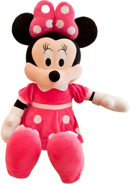 35CM Disney Mickey Mouse Peluş Oyuncak Kawaii Animasyon Mickey Minnie Peluş Oyuncak (Yurt Dışından)