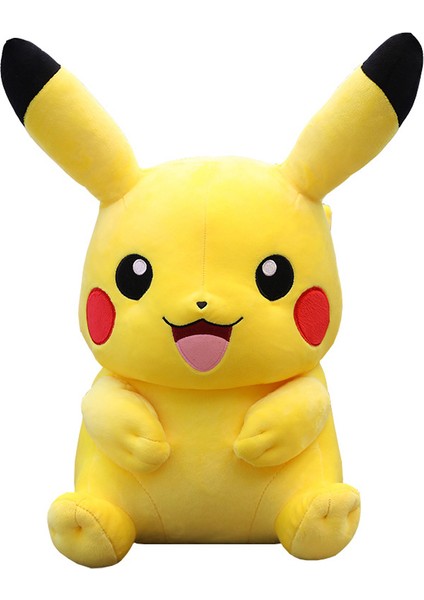 17-25 cm Anime Karakterler Pokemon Pikachu Meowth Lucario Eve Charmander Mewtwo Pet Peluş Kolye Oyuncak (Yurt Dışından)