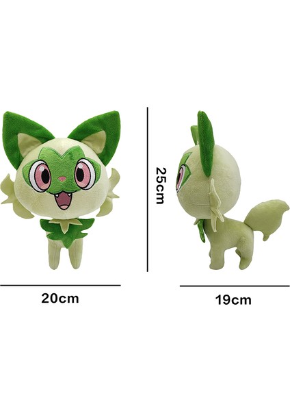 17-25 cm Anime Karakterler Pokemon Pikachu Meowth Lucario Eve Charmander Mewtwo Pet Peluş Kolye Oyuncak (Yurt Dışından)