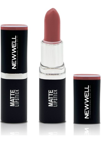 New Well Permanent Matte Lipstick 03 Deep Pink  Uzun Süre Kalıcı