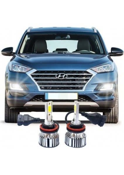 Hyundaı Tucson (2018-2020) LED Sis Farı Ampulü Duo H8