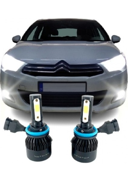 Cıtroen C4 LED Sis Farı Ampulü Duo H11