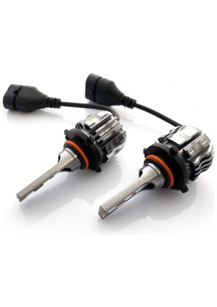 H10 LED Xenon Oto Ampul Zero Fansız Buz Mavi