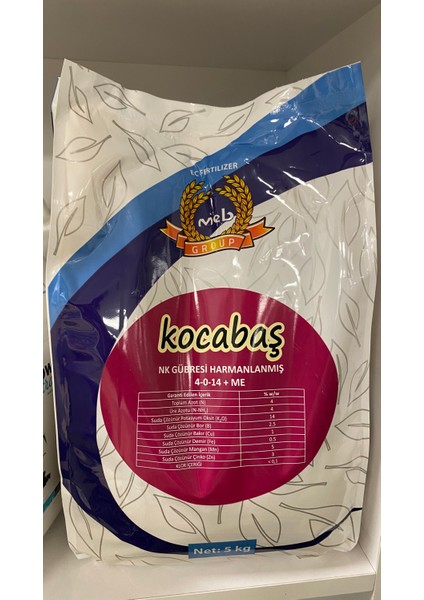 Kocabaş Nk Gübresi 4-0-14+Me fırsatları