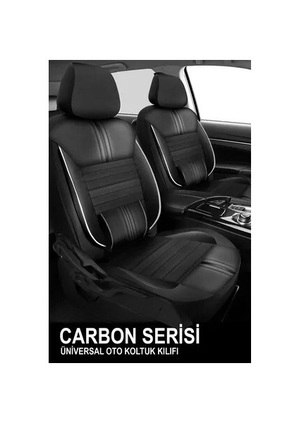 Daihatsu Materia Uyumlu Carbon Serisi Oto Koltuk Araba Kılıfı.