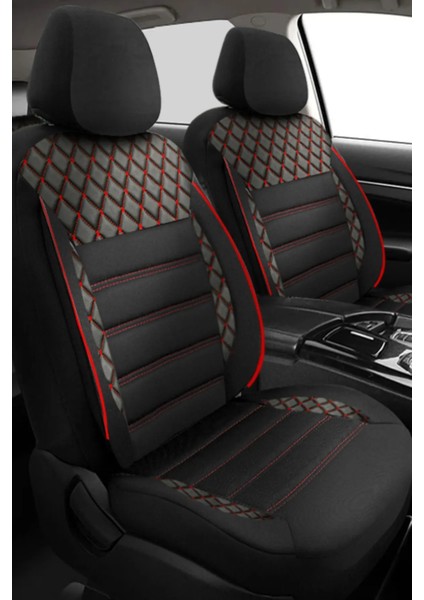 Mitsubishi Carisma Uyumlu Safir Kırmızı Oto Koltuk Araba Kılıfı.