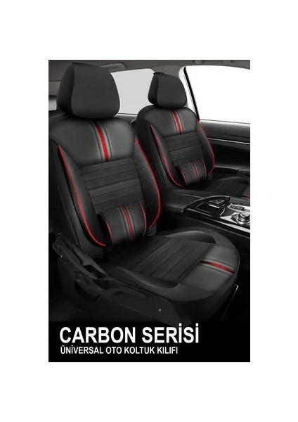 Nissan Navara Uyumlu Carbon Serisi Oto Koltuk Araba Kılıfı.