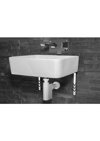 Trap-Vent havalıklı lavabo sifonu, beyaz, paslanmaz delikli süzgeçli (taşma deliksiz), 32lik çıkışlı, tıkanma ve koku önleyici hızlı akışlı temizlenebilir havalıklı lavabo gider sifonu fiyatları