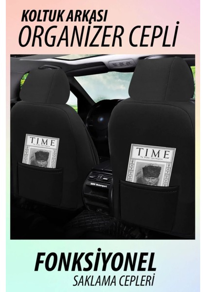 Citroen Gs Uyumlu Safir Kırmızı Oto Koltuk Araba Kılıfı.